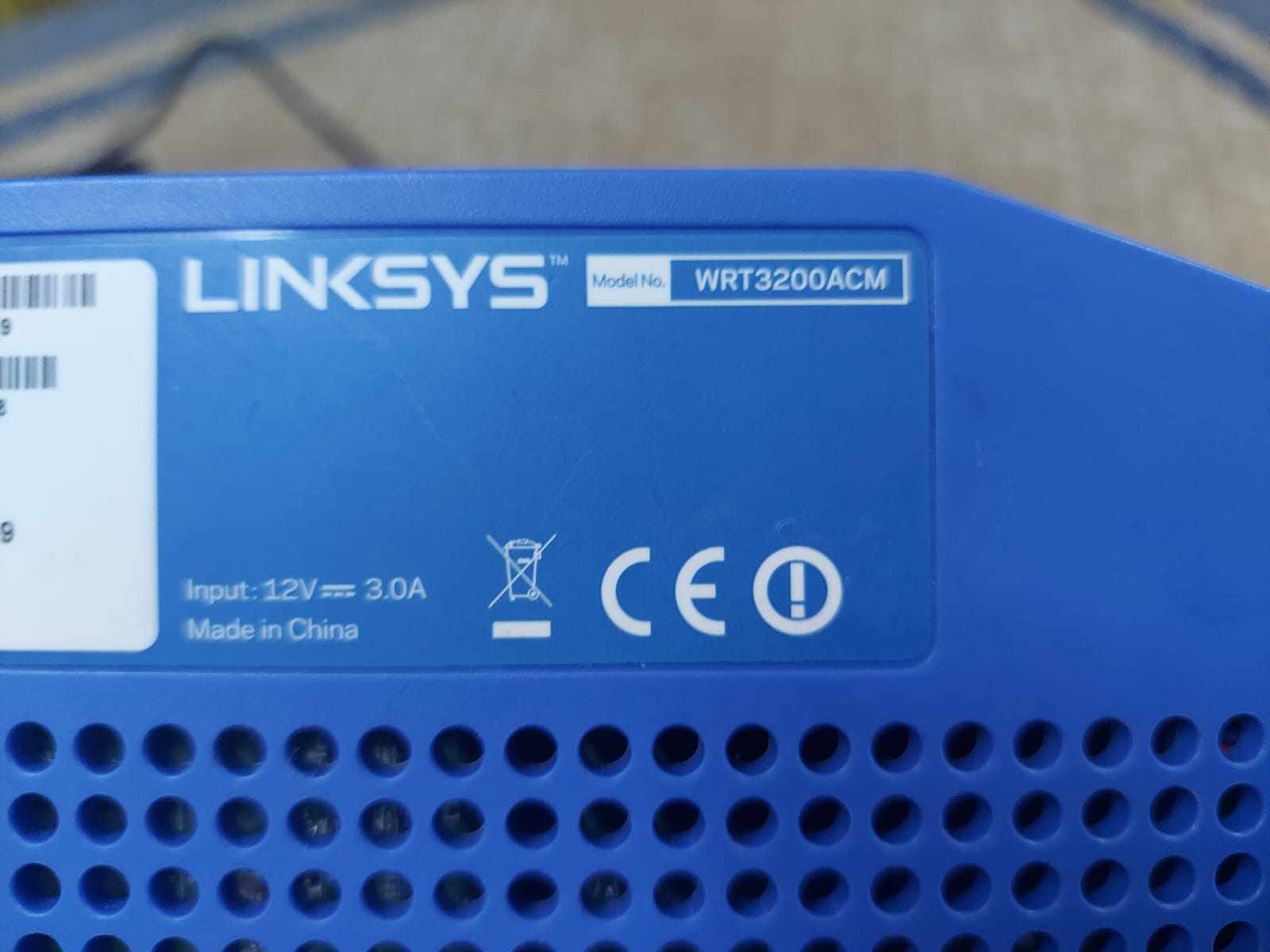 Linksys WRT3200ACM AC3200 ( charger not oregnal ) - Image 3