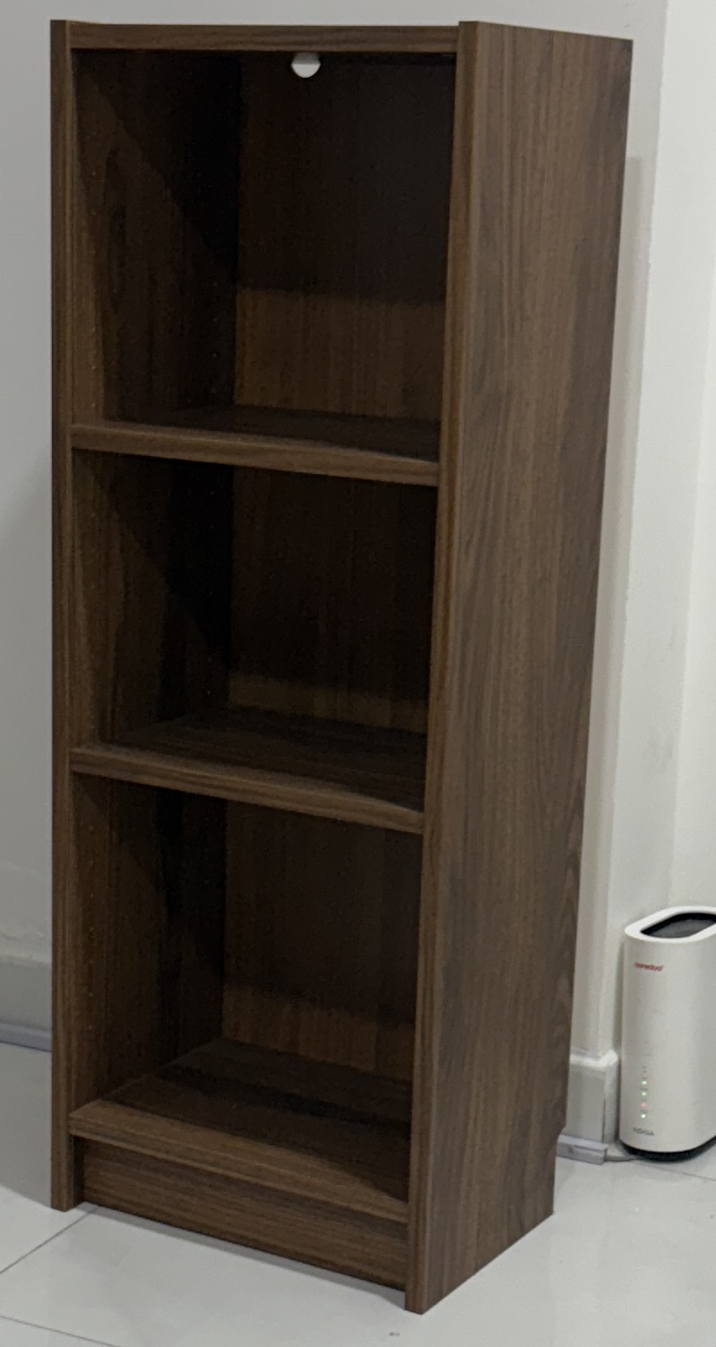 Bed side table, TV stand and book shelf (All together 200 riyals) - Image 3