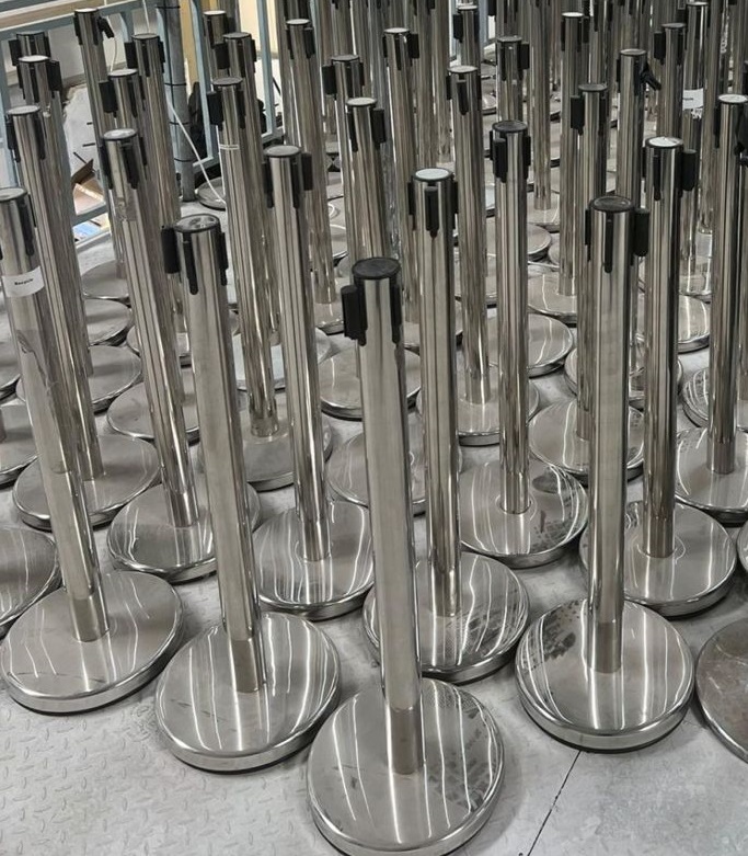 Rope Barrier, Flag Poles, Table and Chairs for Rent - Image 3