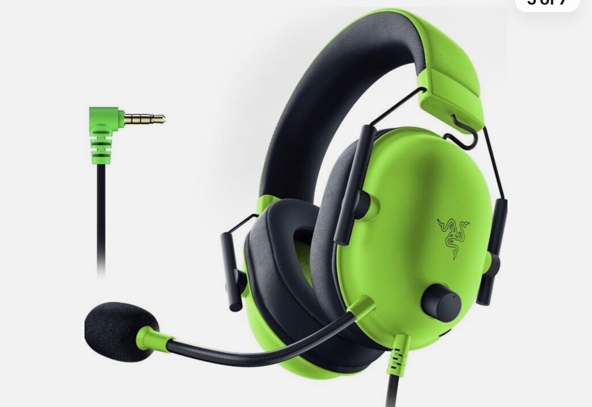 Razer black shark v2x gaming headset premium condition - Image 1