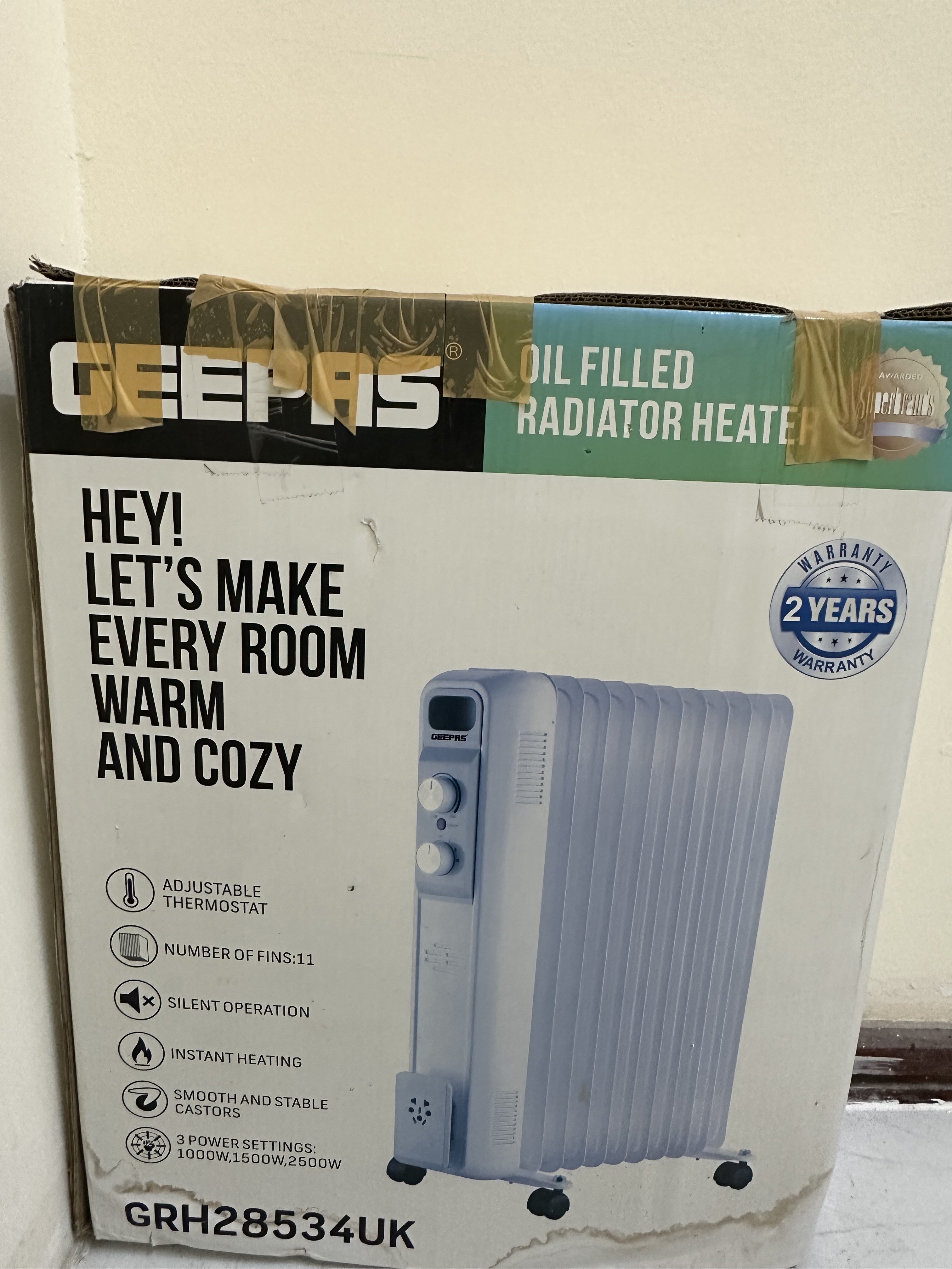 Geepas Room Heater for Sale - Image 1