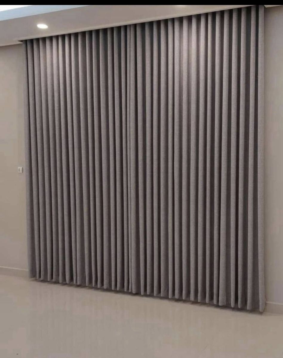 Wave design curtain and sofa carpet - Image 5
