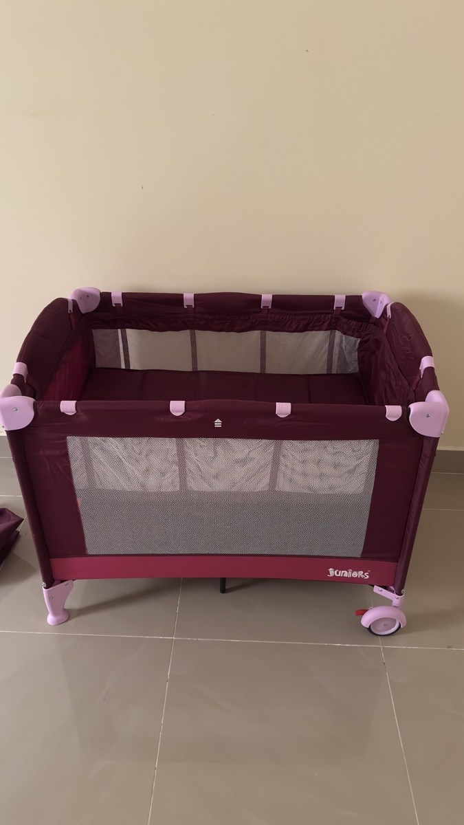 3 items - Automatic Joie Serina Swivel Baby Swing, Baby Walker and Playpen - Image 13