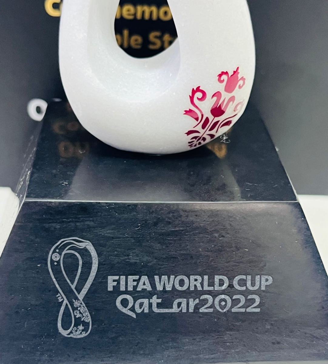 Fifa World Cup Marble Emblem Statue - Image 7