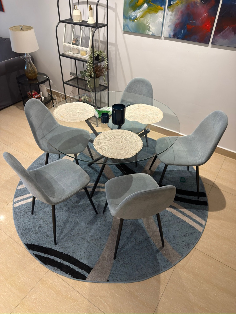 Dining Table with Chairs - Image 1