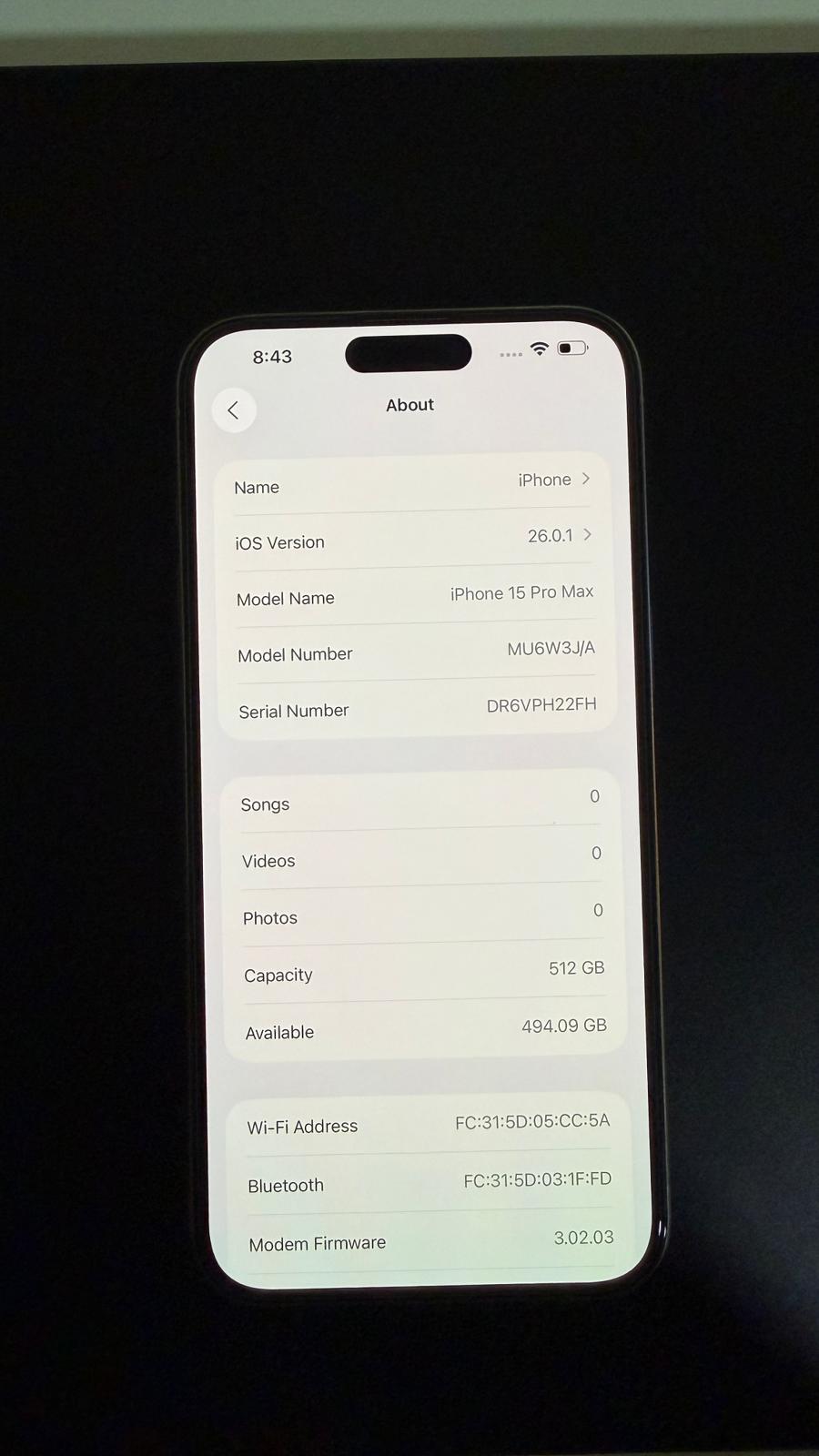 Iphone 15 Pro Max 512GB  - Image 6
