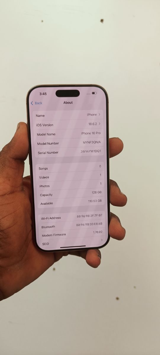 Iphone 16pro 128Gb - Image 2
