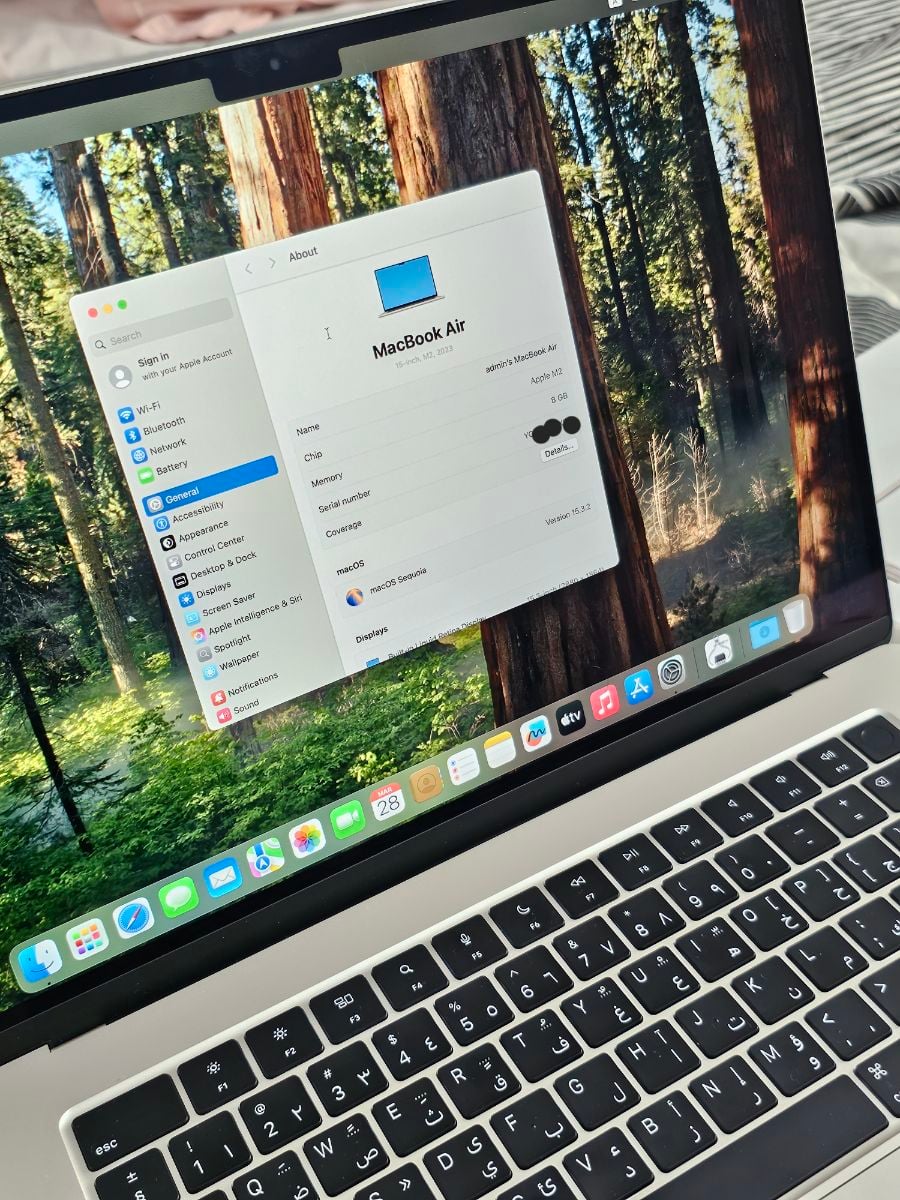 15" Macbook Air M2 8/256Gb Starlight - Image 3