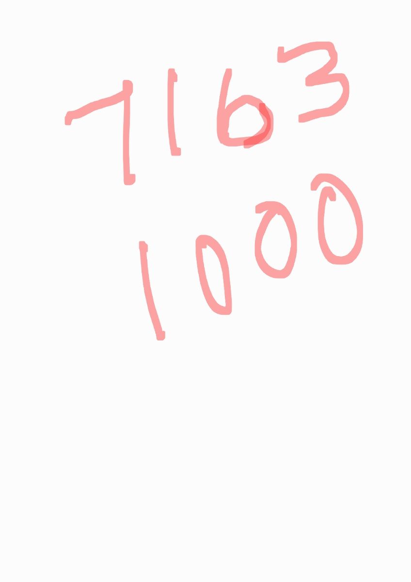 Fancy number 7163 1000 for sale - Image 1
