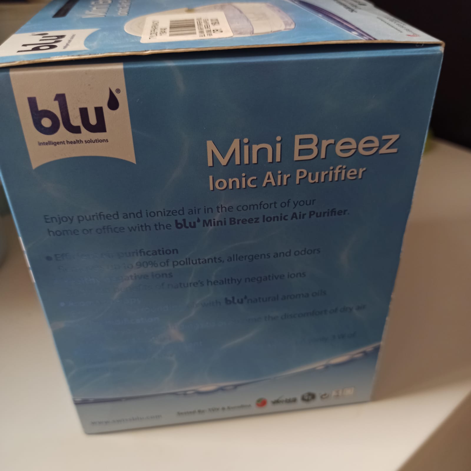 Brand New Blu Mini Breez Ionic Air Purifier  - Image 7