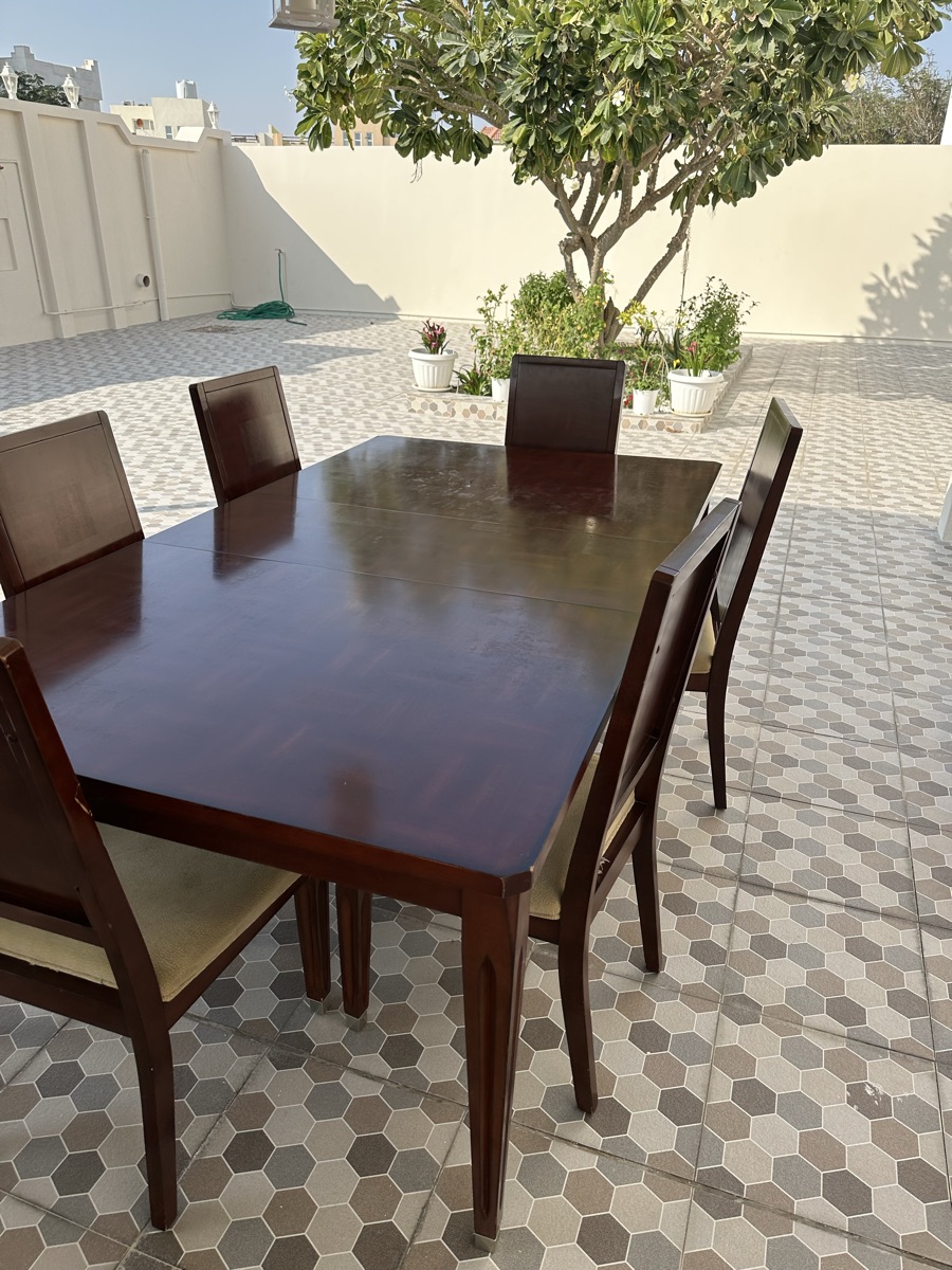 Expandable table + 6 chairs - Image 5