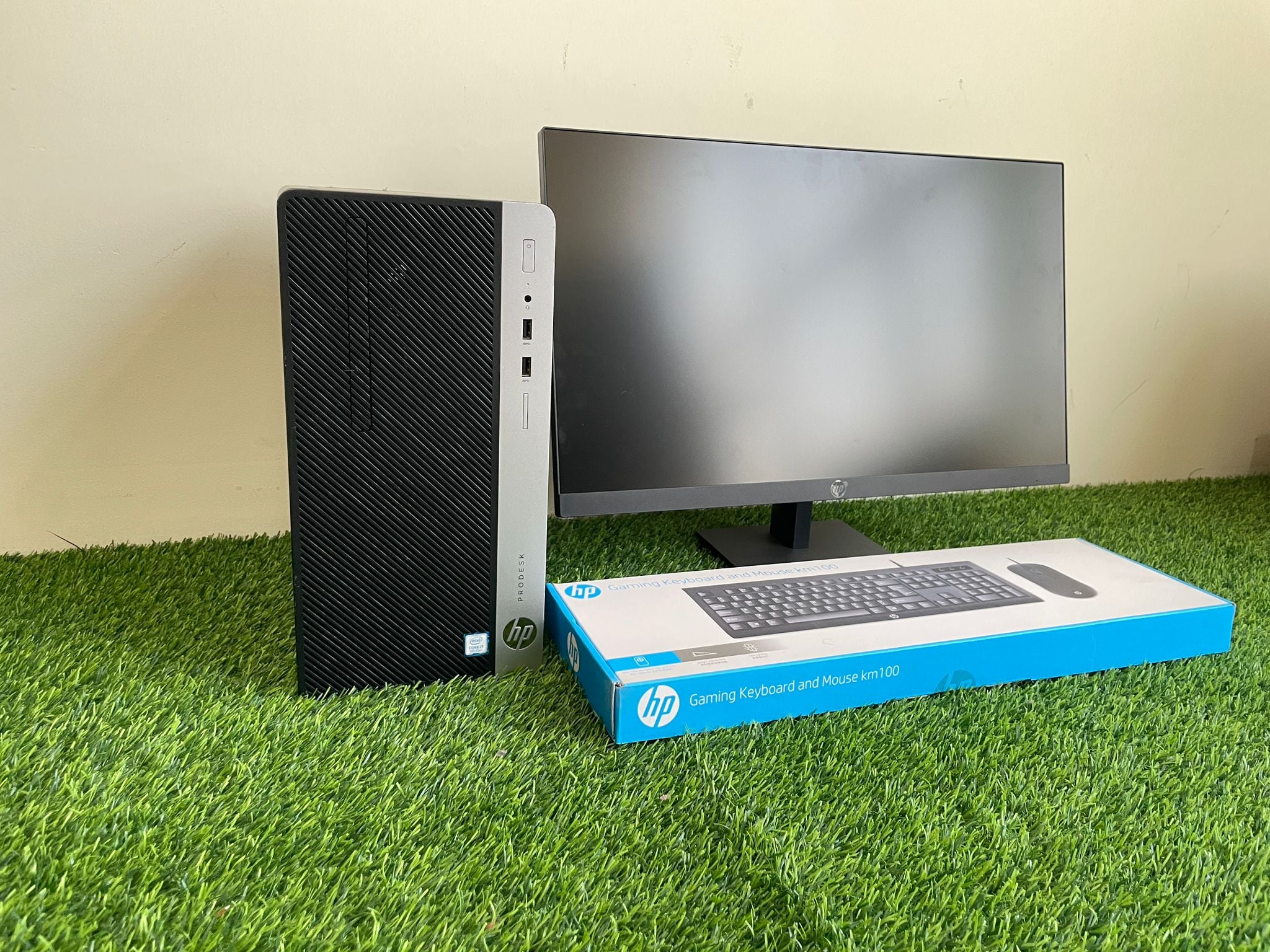 HP ProDesk 400 G6-i7-8th Gen-16GB RAM-512GB SSD- HP 24"inch Monitor(33176355) - Image 3