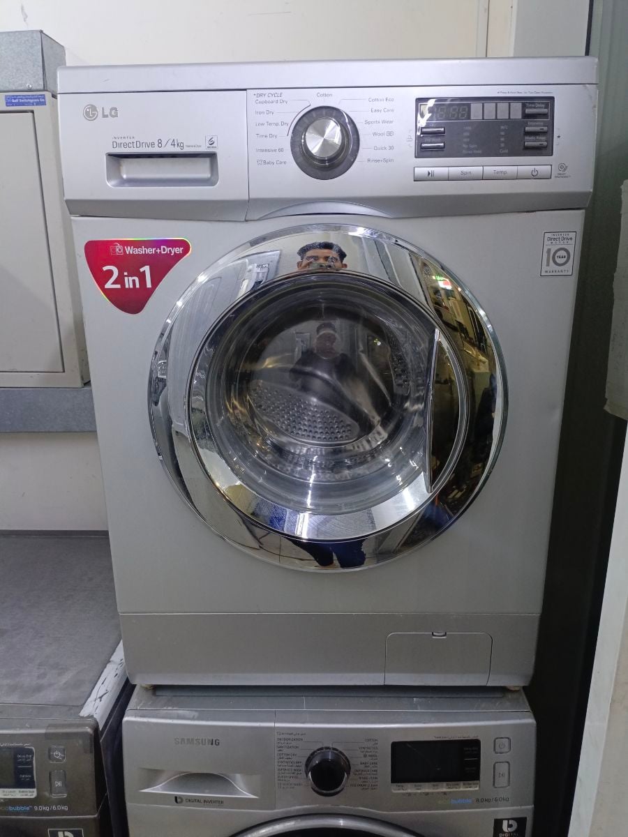Lg washing machine 8+4 kg - Image 1