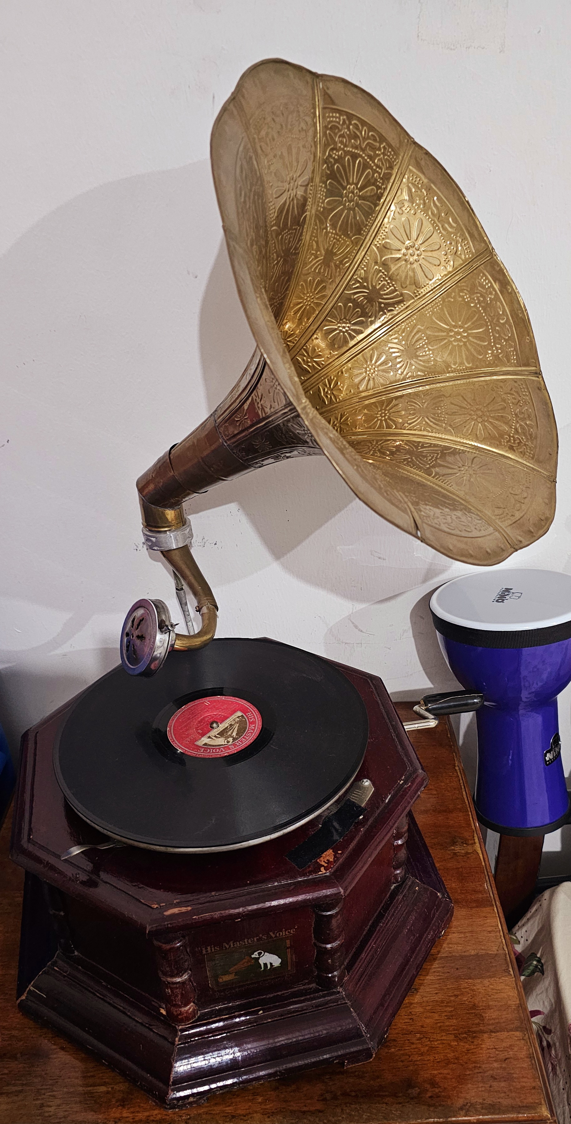 OLD ANTIQUE GRAMMAPHONE IN GOOD CONDITION - Image 2