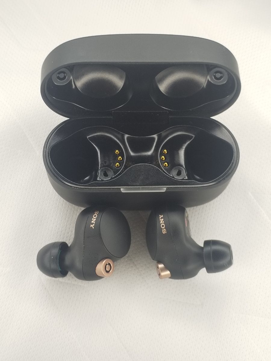 Sony WF-1000XM4 Wireless Noise Canceling Stereo Headset – Black - Image 3