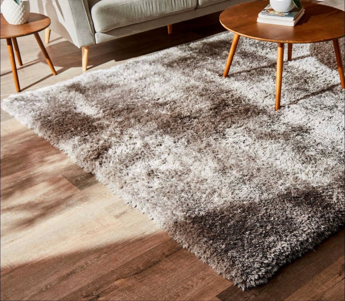 Plush shaggy rug / carpet 290 x 200 - Image 3