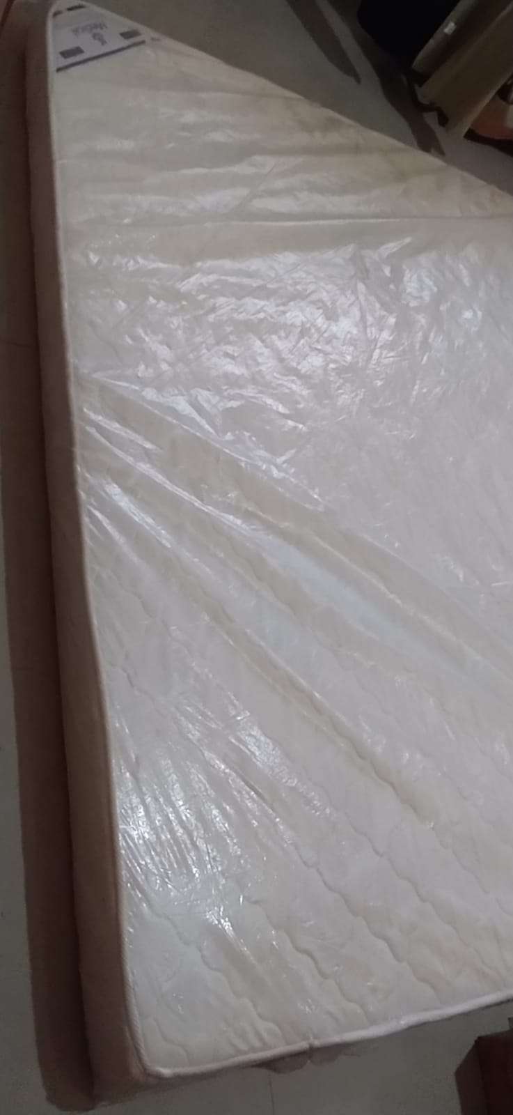 King Size Bed In covered condition  - Image 6