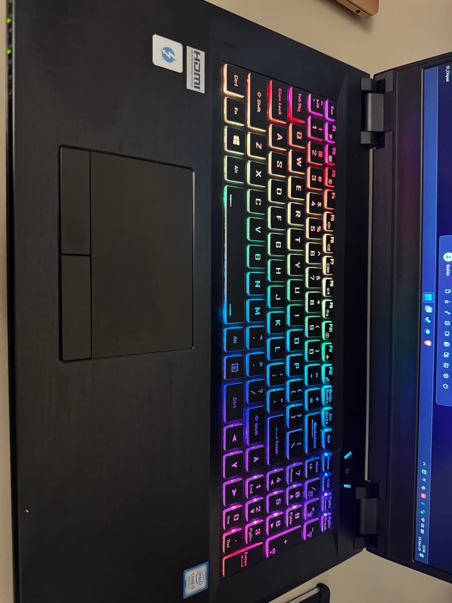Gaming Laptop 17 Inch RTX 2070 Intel Core i7-9750H - Image 1