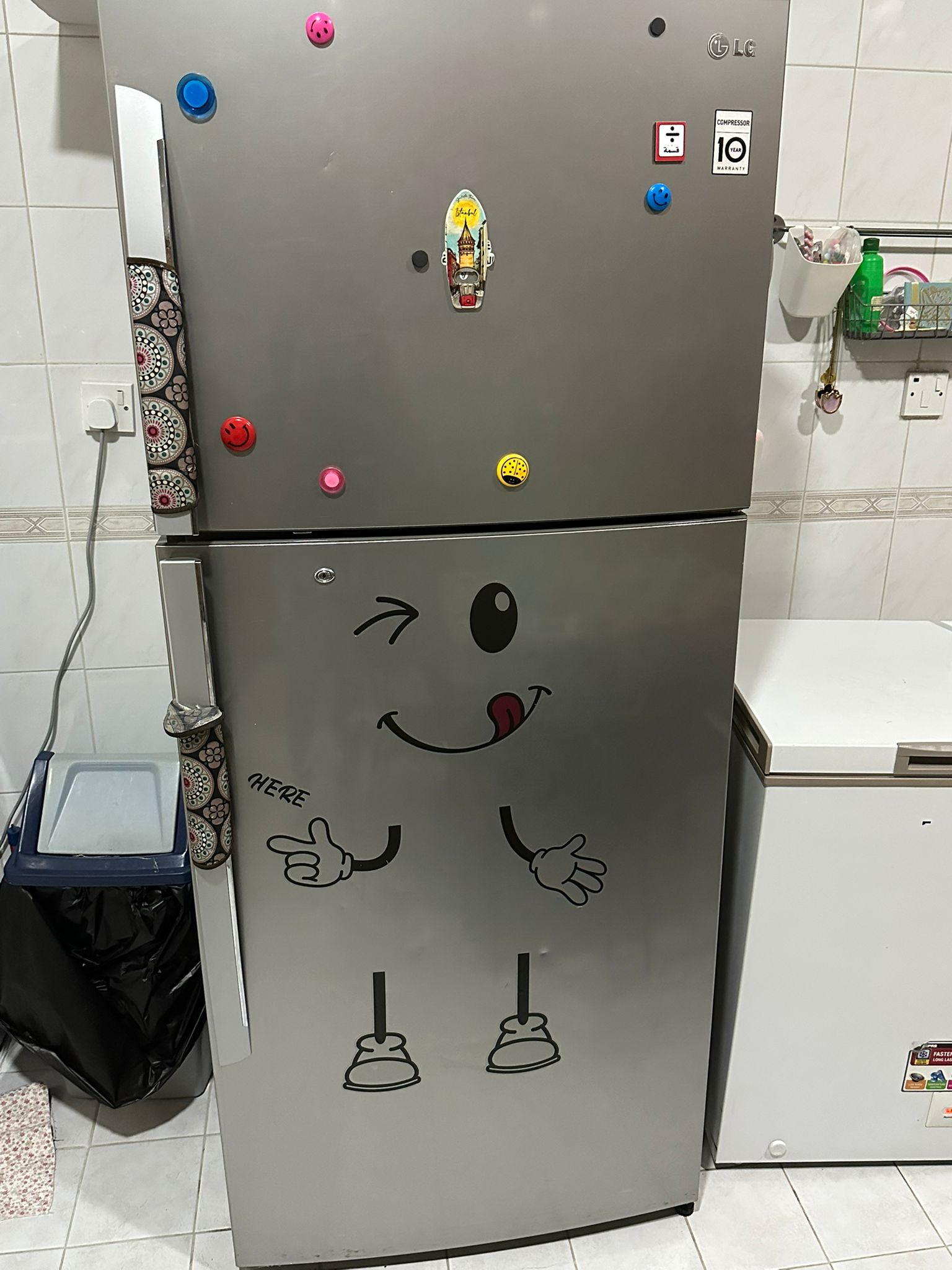 ثلاجة وفرن غاز منزلي بحالة ممتازة | LG Refrigerator & Supra Gas Oven - Image 6