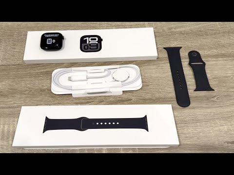 Apple Watch Series 10 (46mm, GPS) – Black Strap + Charging Cable - Image 2