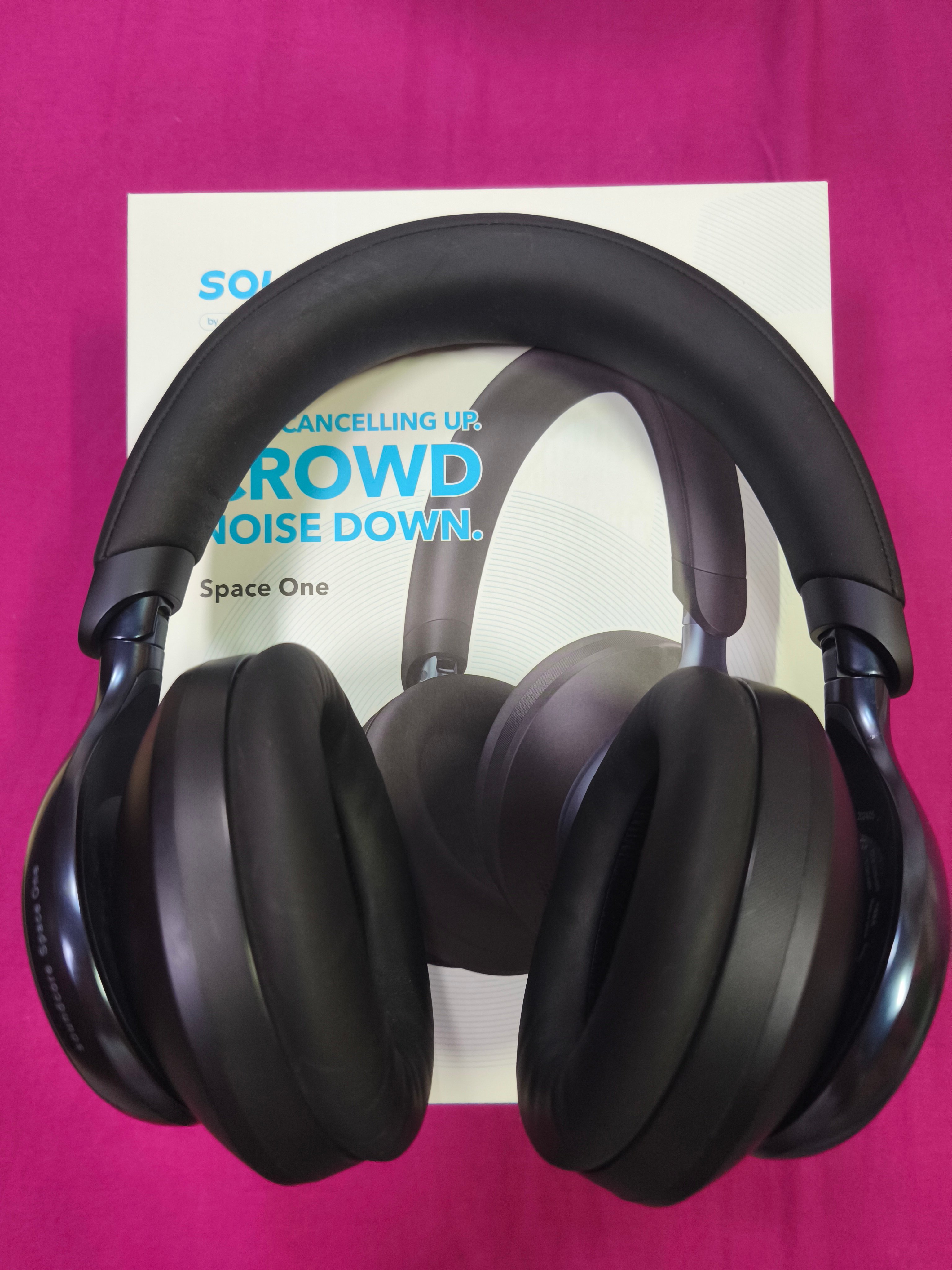 Anker Soundcore Space One (Black) – Premium ANC Headphones - Image 3