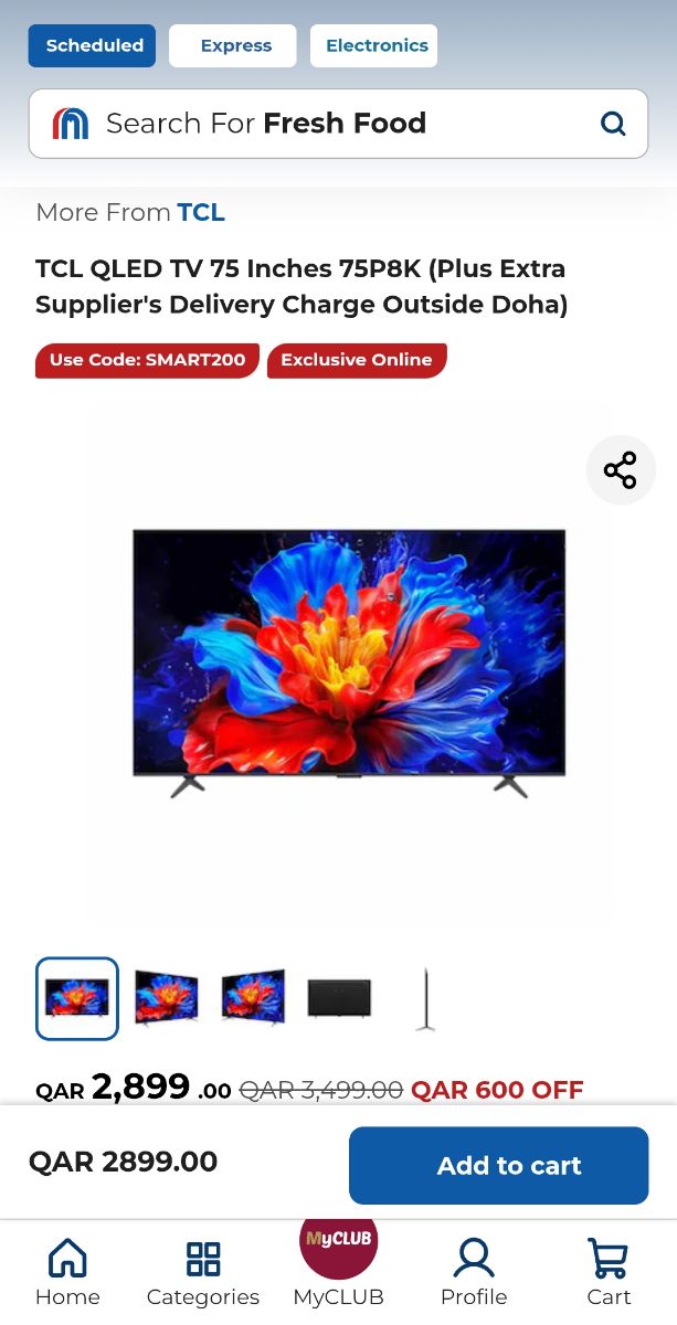 Hisense 4kTV 70" - Image 2