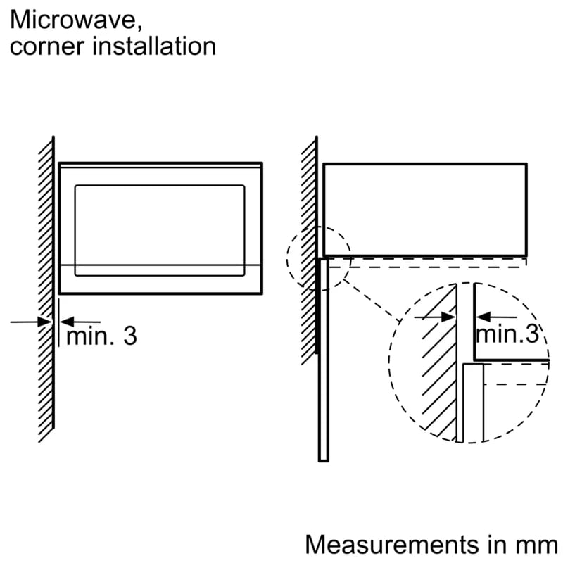 Bosch Series 6 Built-in Microwave 59x38 cm, Stainless Steel, BEL554MS0M - Image 6