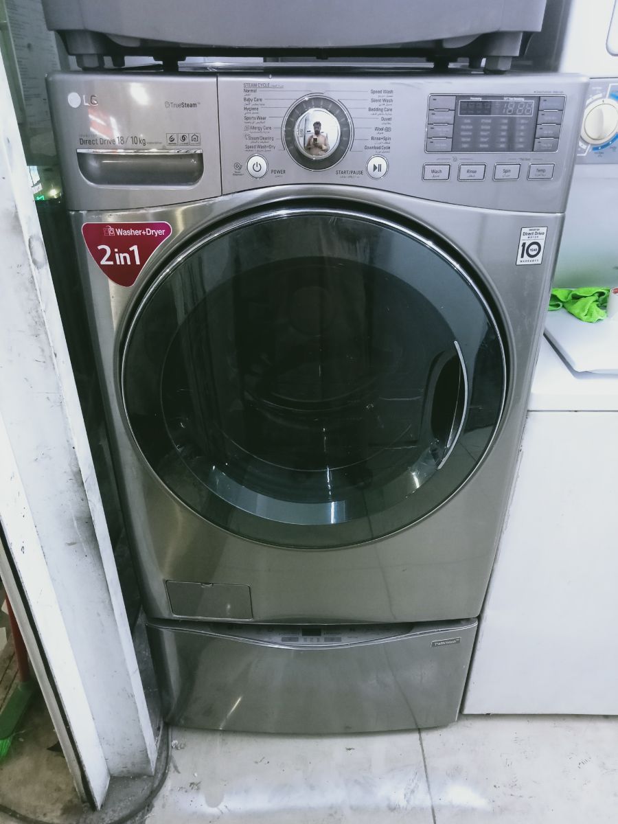 LG 18/10 kg washing machine available for sale - Image 1