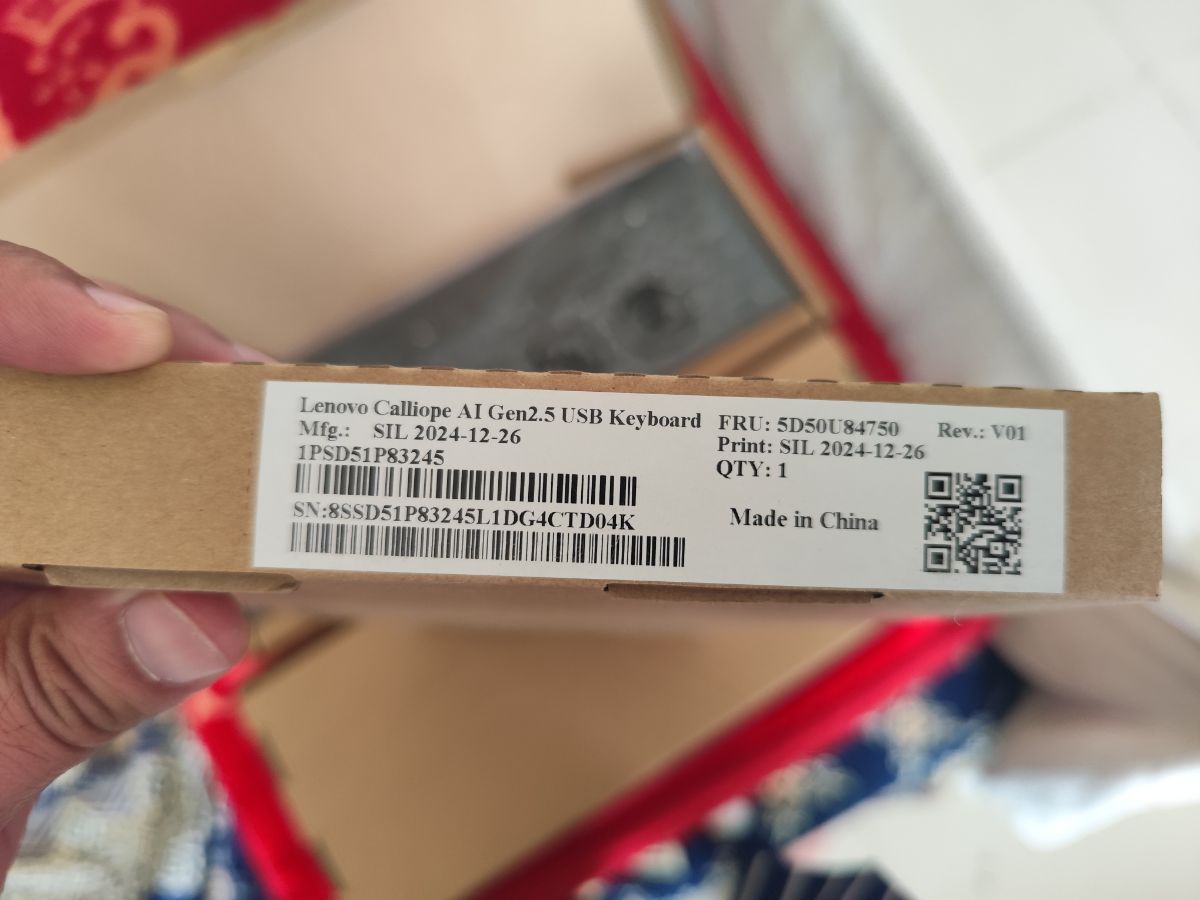 New Lenovo wire keyboards - Image 1