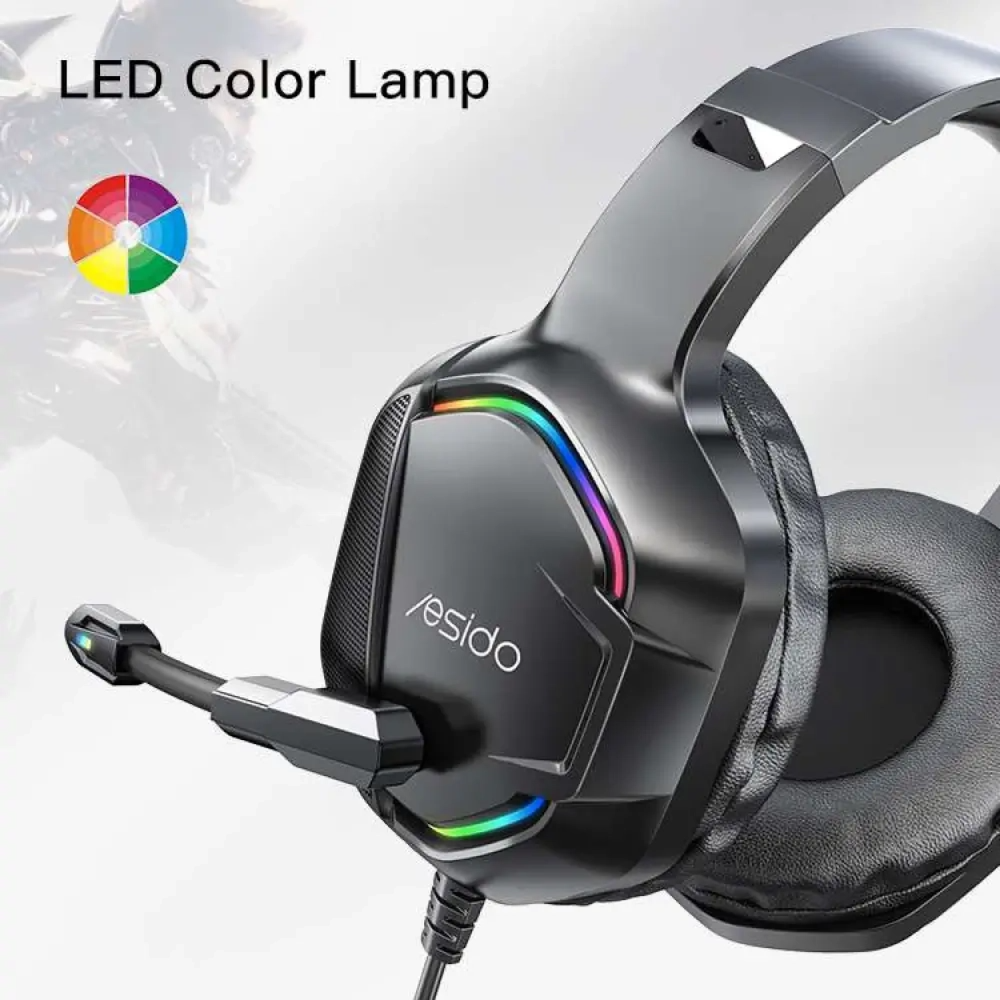 Yesido EK01 Gaming Headphone - Black - Image 1
