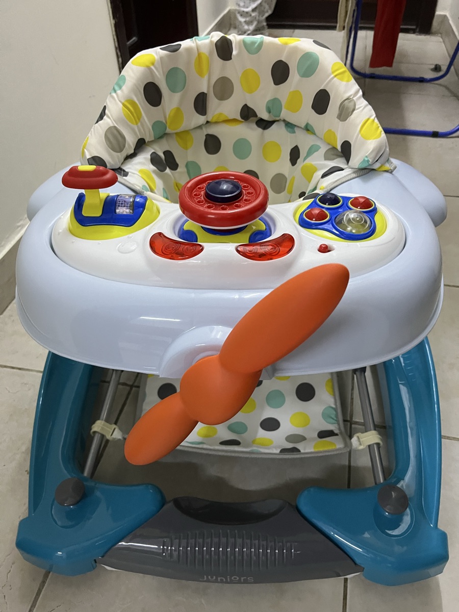 Baby walker and rocker Excellent condition - Image 3