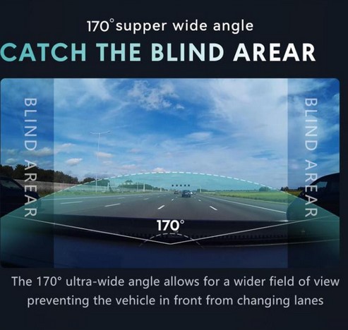 T2 PRO 3.0 Inch 2K HD Night Vision Recorder Hidden Car Camera - Image 6