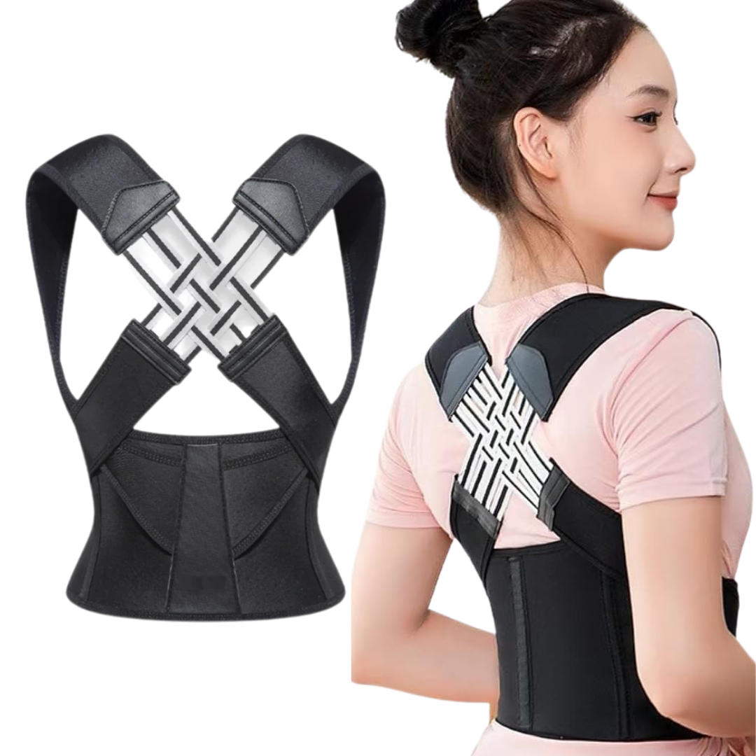 Posture Corrector Belt for Women—Full Back Support Brace for Pain Relief & Improved Hunchback - Image 1