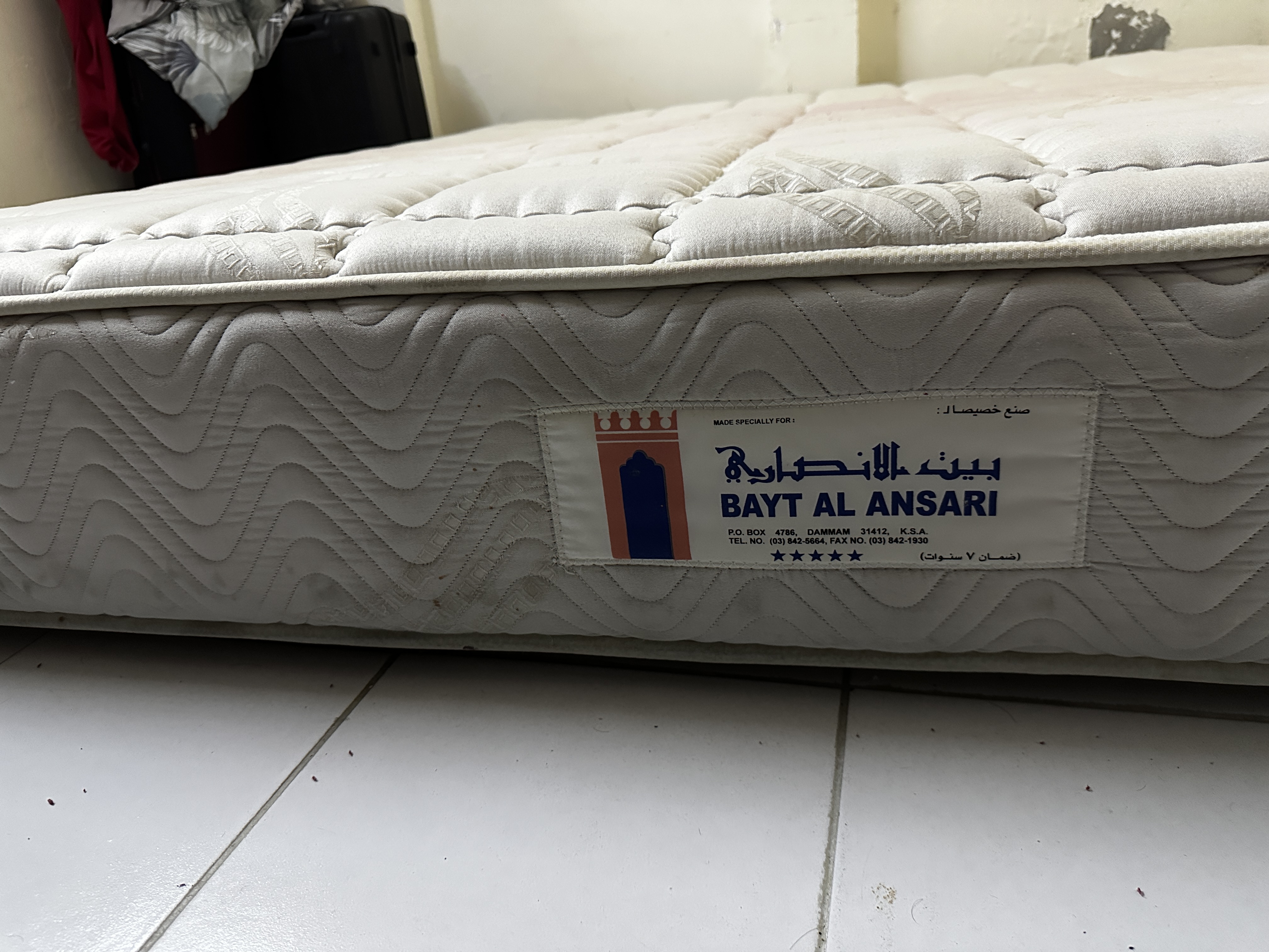 Matress.2door cabinet and 3seat sofa - Image 3