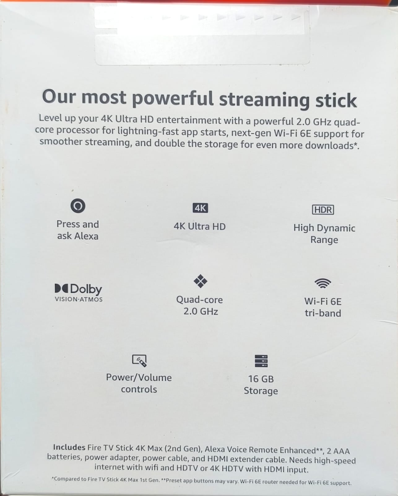 Amazon Fire TV Stick 4K Max (2nd Gen)  - Image 3