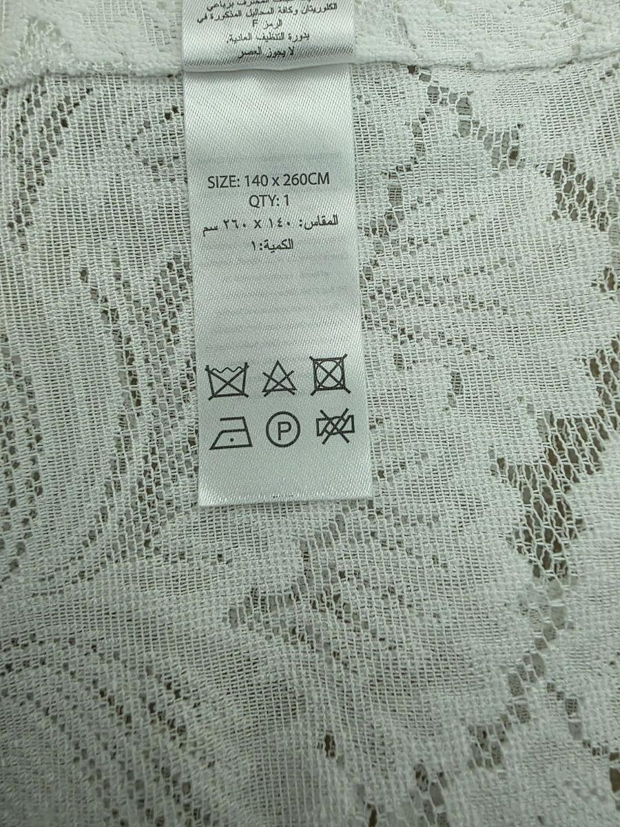Curtains sheer size 140 (2 pcs)*260, white not used - Image 6