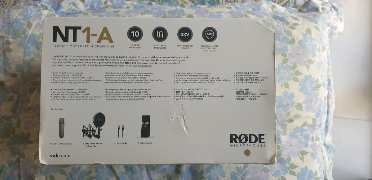 Brand new rode condenser mic NT1A 10yrs warrantee - Image 4