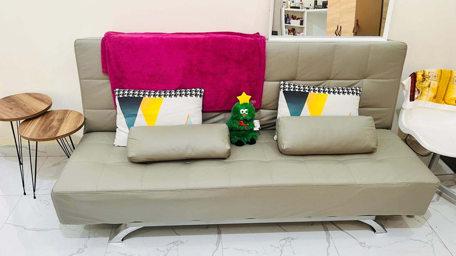BED & MATTRESS, CABINET, BED ROOM FURNITURE SET -  GOOD CONDITION  - Image 2