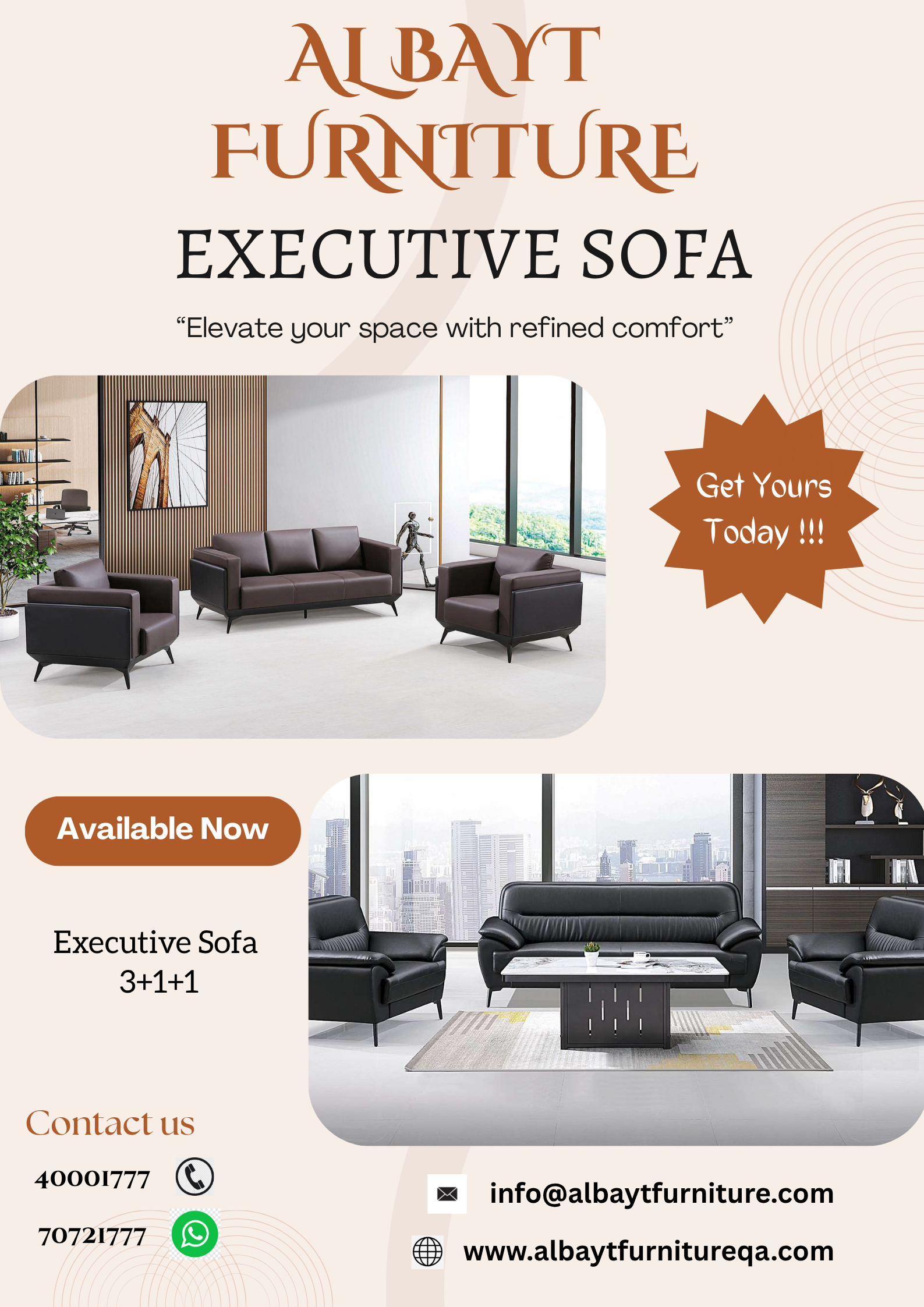 Executive Sofas - Image 4