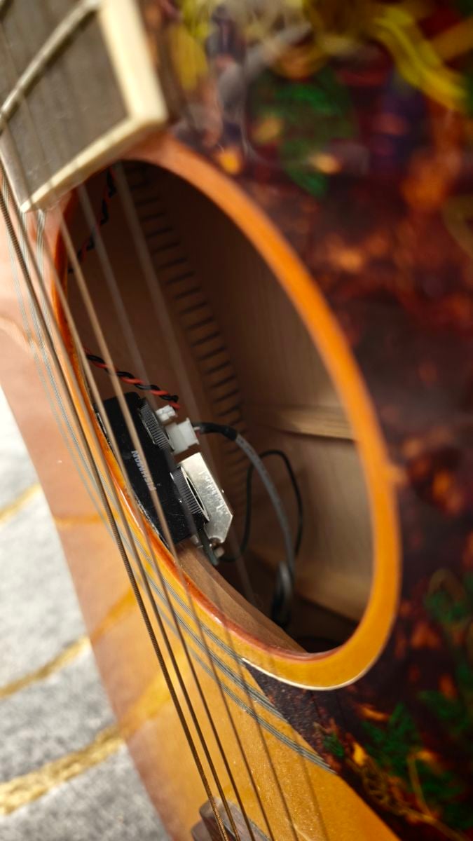 Epiphone Acousto Electric Guitar - Image 6