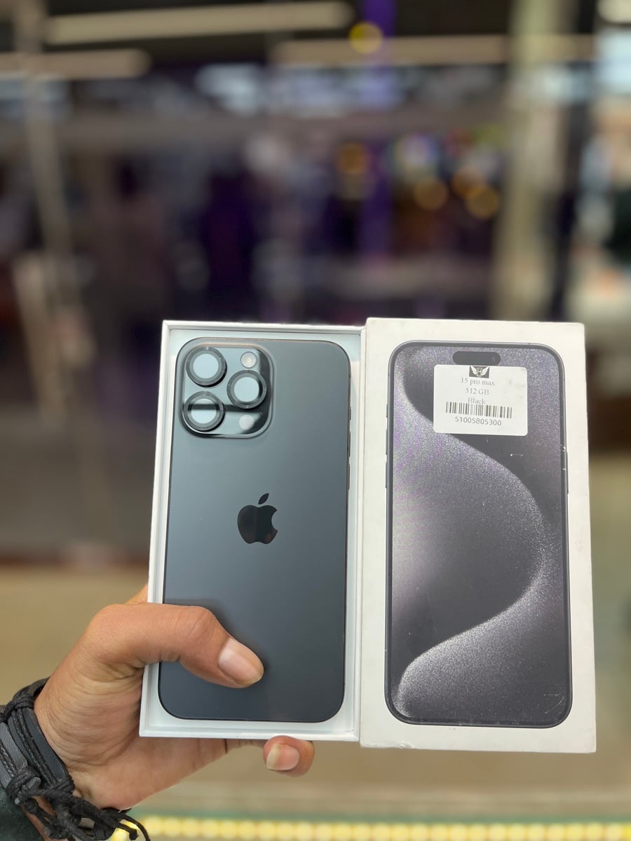 I PHONE 15 PRO MAX BLACK 512GB - Image 1