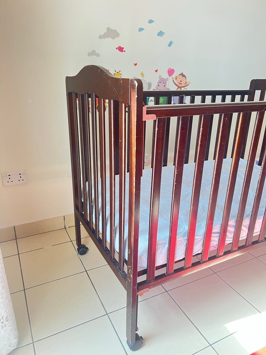 Baby Crib & Mattress - Image 4