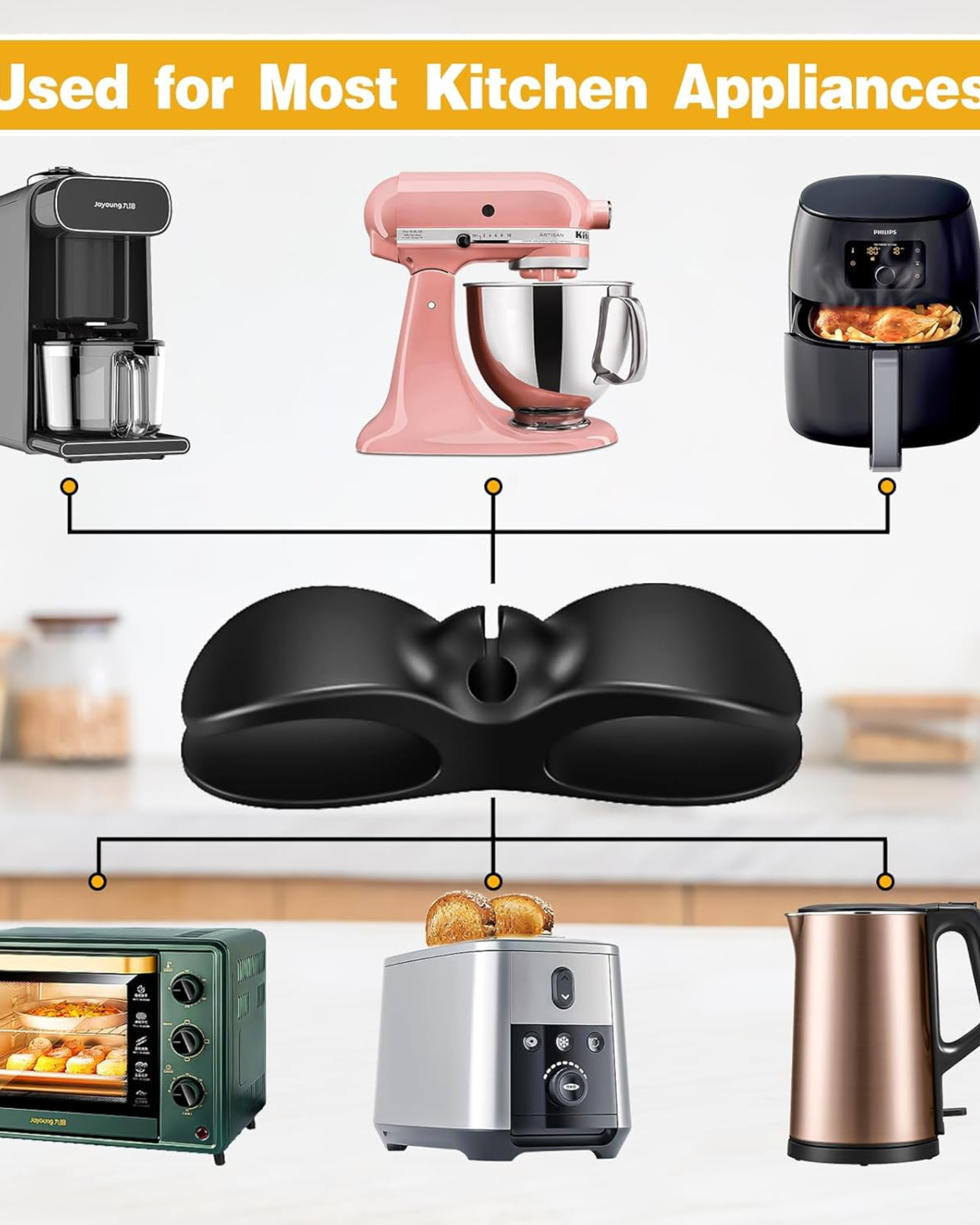 Cord organizer for Kitchen Appliances - Image 5