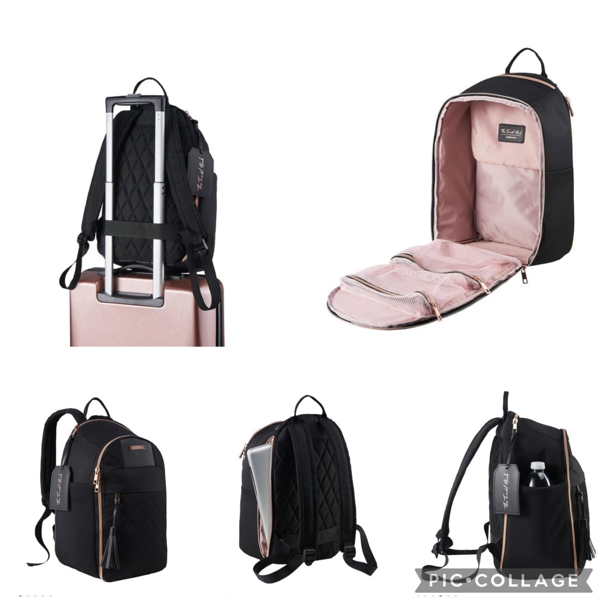 Cabin Max Black Travel Hack 40cm Backpack - Used - Image 1
