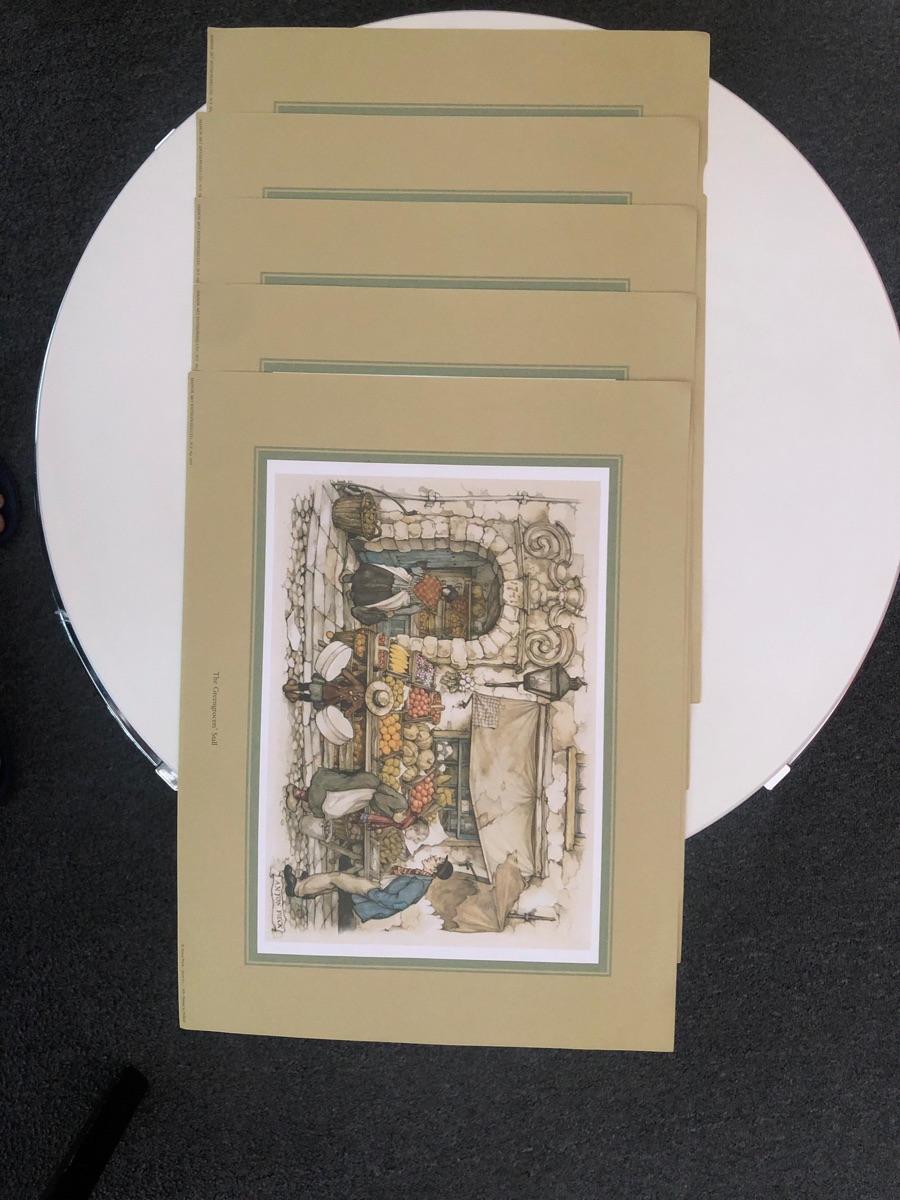 Paper Tole 3D Decoupage Art - a set of 6 prints & a shaping pad - Image 3