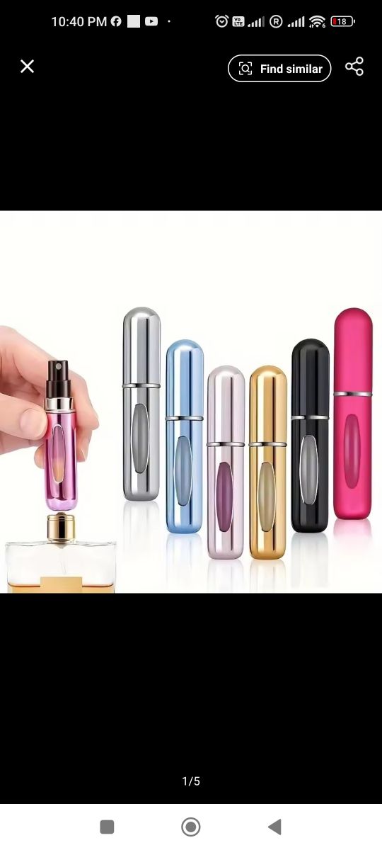 Refillable 5ml perfume bottle - Image 5