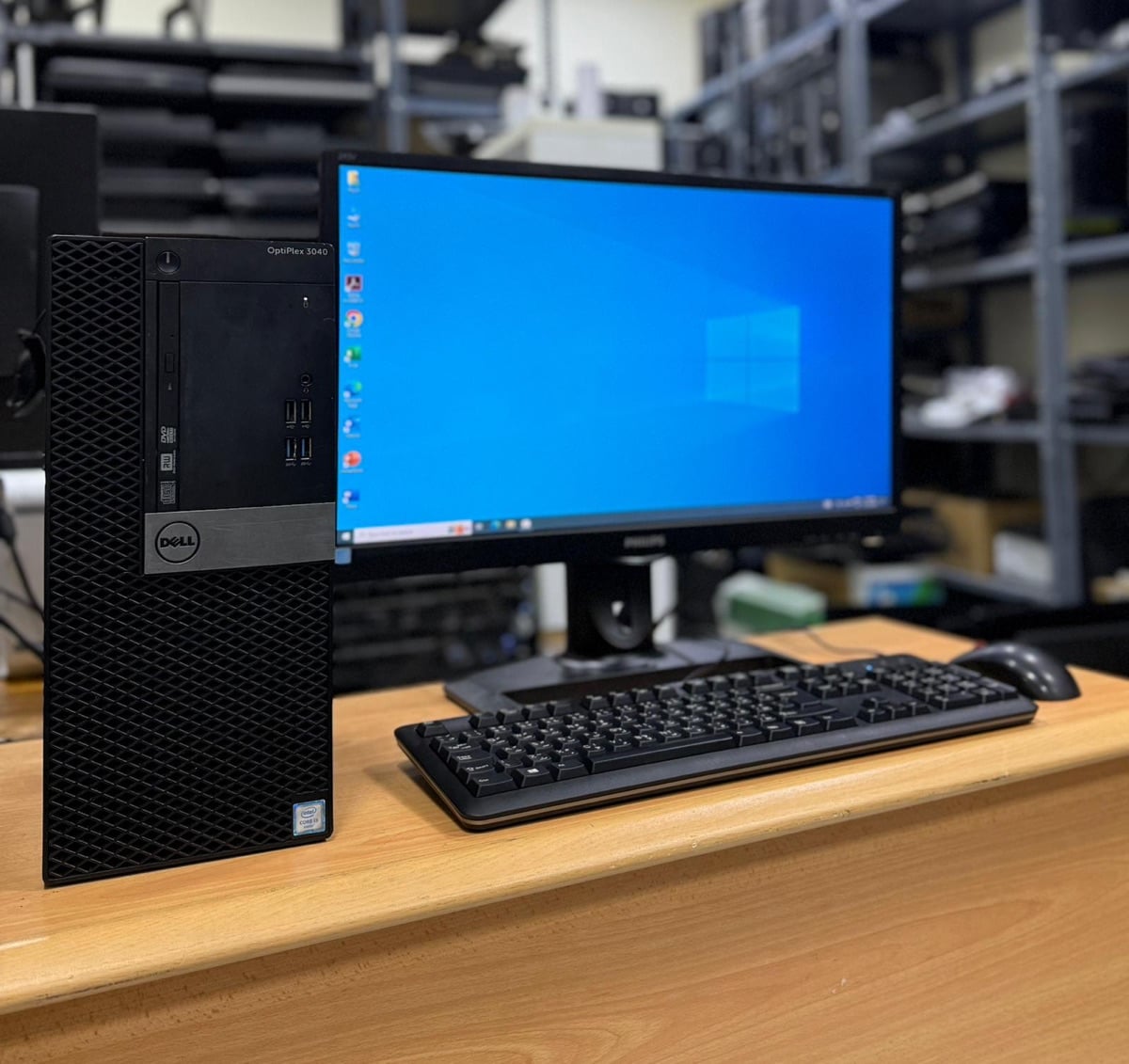 6th Generation Computer – Full Set | 600 QAR Only Specifications: • Intel Core i3 Processor (3.70 GHz) - Image 1