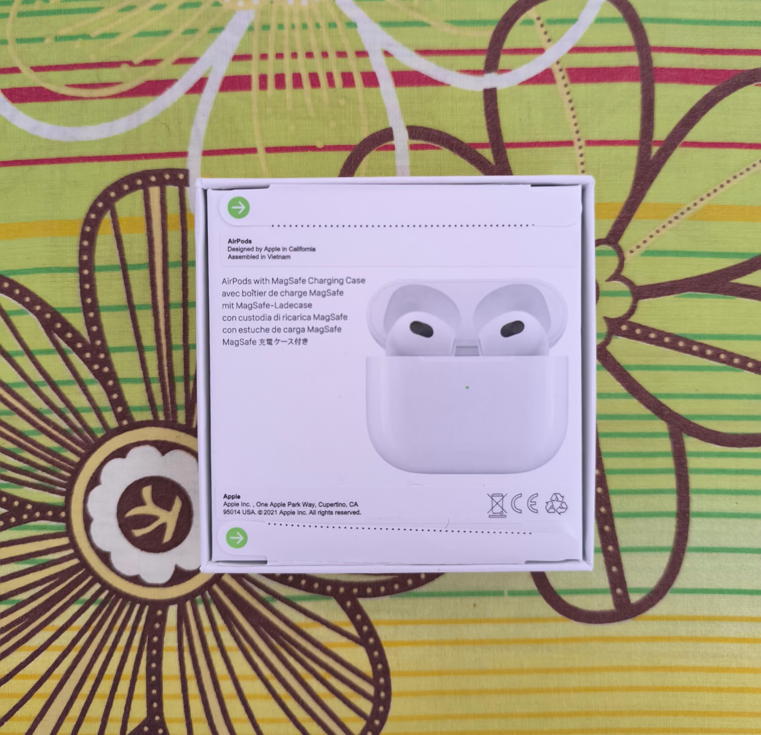 Apple Airpods Gen2 1:1 Master copy with logo - Image 2