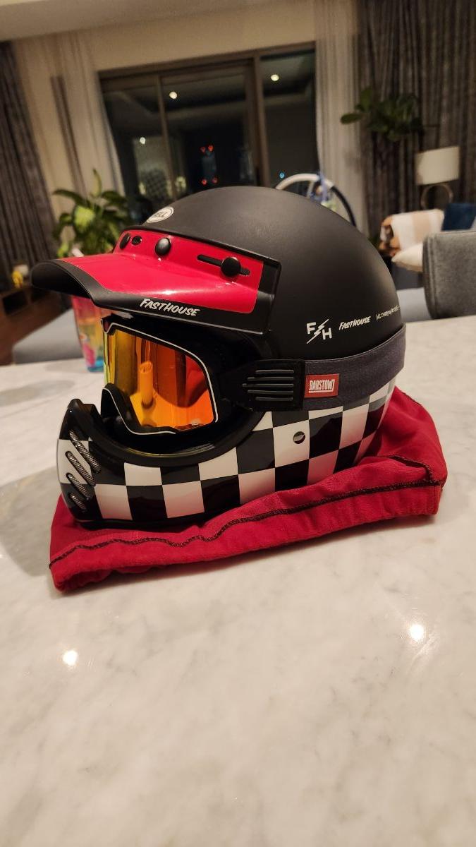 BELL Moto 3 "Fast House" Motorcycle helmet - Image 4