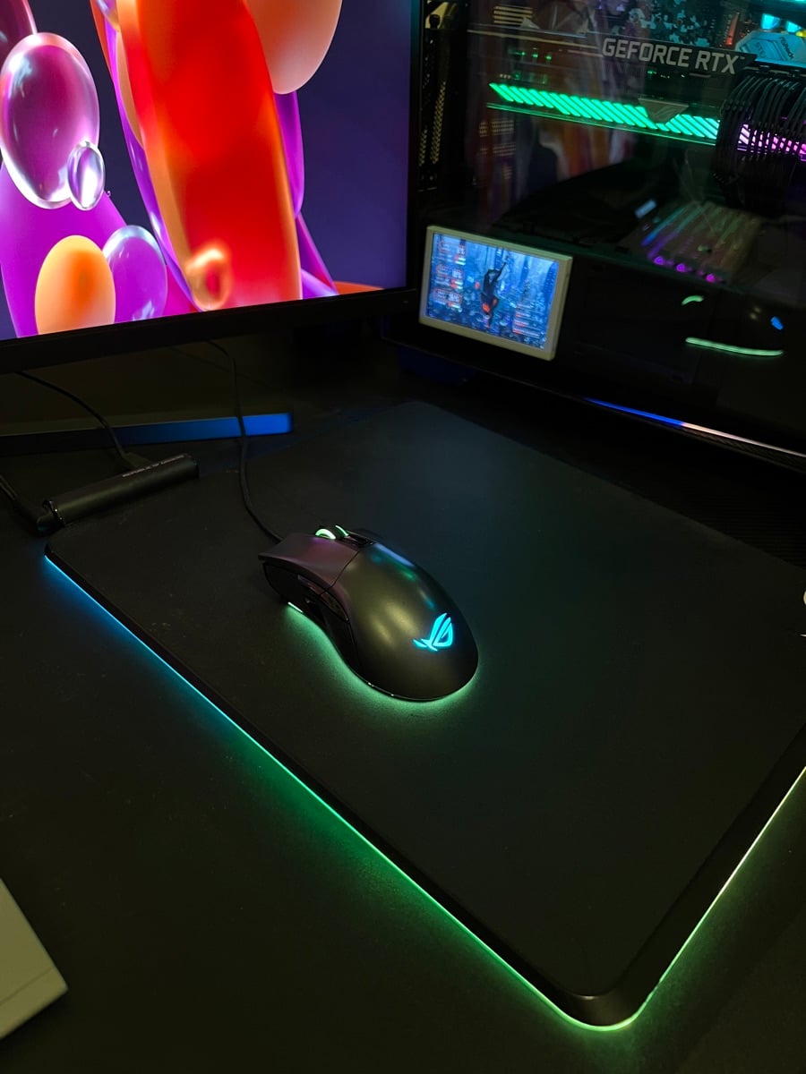 Asus mouse and mousepad - Image 2